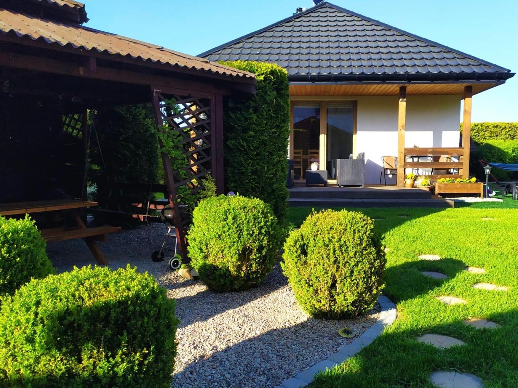Domki Zorza Ujście-Darłowskie Exterior foto