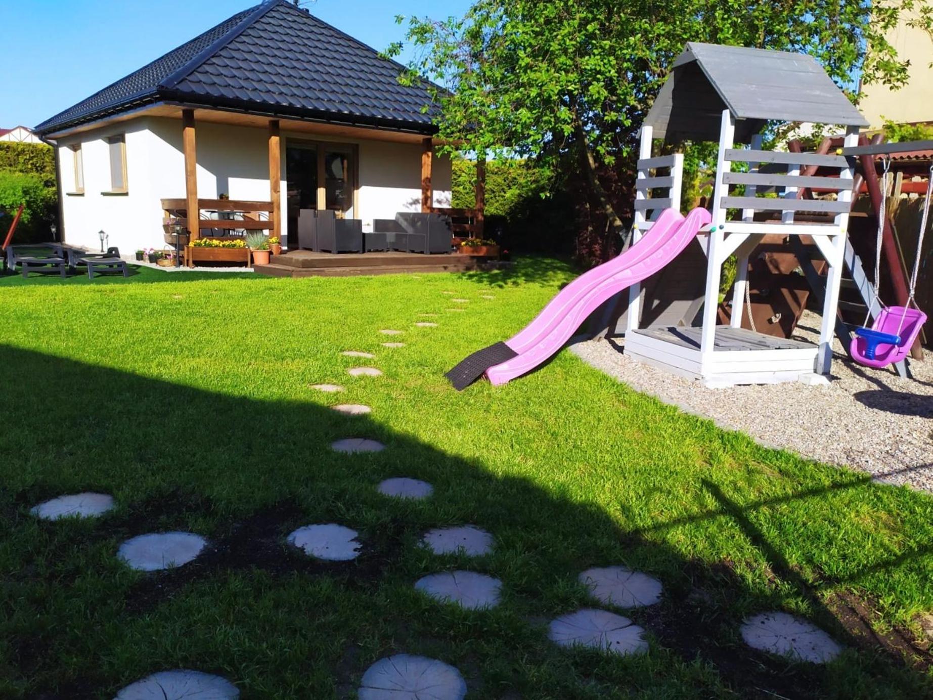 Domki Zorza Ujście-Darłowskie Exterior foto